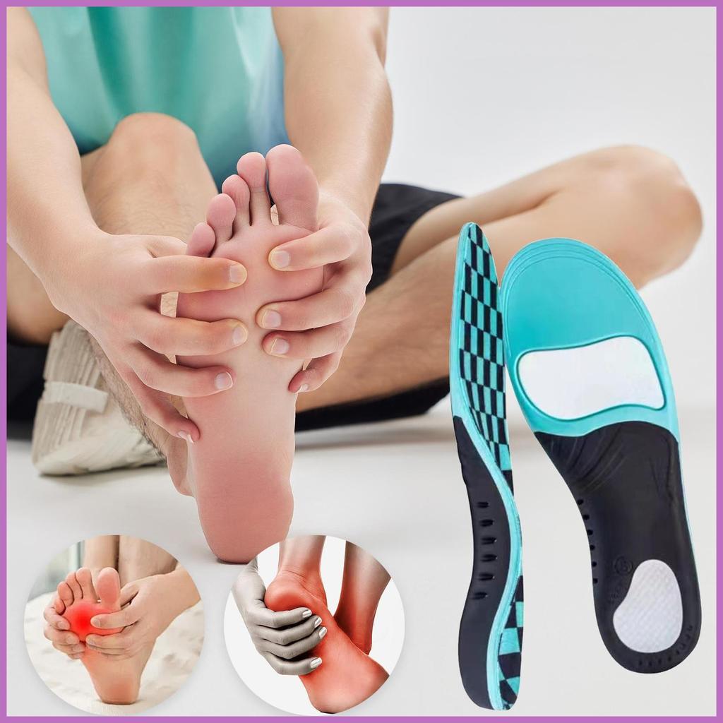 Insoles Orthopedic Comfort Insoles สําหรับผู้ชาย Arch Support Insoles สําหรับผู้ชายผู้หญิง Comfort ฟ