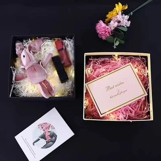 【พร้อมส่ง】กระดาษเกล็ดสี เนื้อยับ 100g สำหรับห่อของขวัญ กันกระแทก เติมกล่องของขวัญ กล่องพัสดุ พร้อมส่ง