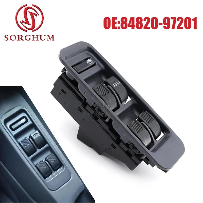 HL LHD /RHD Power Master Window Switch 84820-97201 สําหรับ Daihatsu Window Switch Sirion Terrios Ser