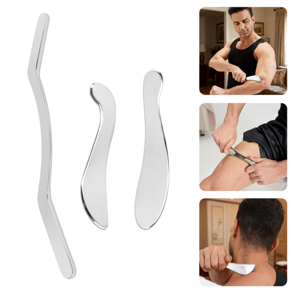 เครื่องมือขูดกล้ามเนื้อสําหรับ Back & Leg, แถบยาว Myofascial Massage IASTM Fascia Scraper Relax Tool