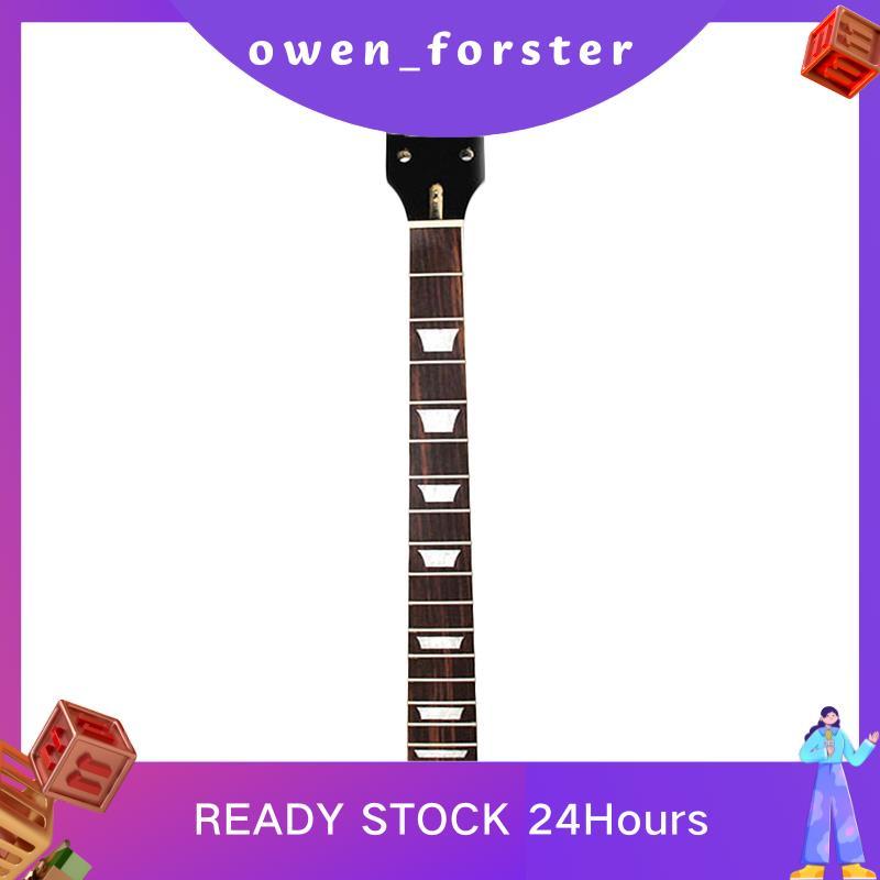 In Stock 1 ชิ้นคอกีตาร์ไฟฟ้าสําหรับชิ้นส่วน Lp Maple Rosewood 22 Fret