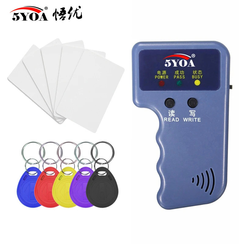 125KHz RFID Duplicator Copier Writer Programmer Reader Writer ID Card Cller & key