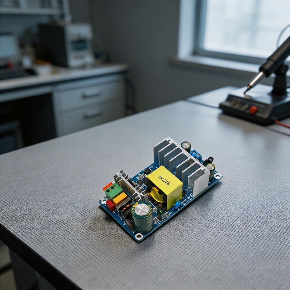 PCB Mount 24V DC Power Supply Module AC 110-220V Input High Power Density Design