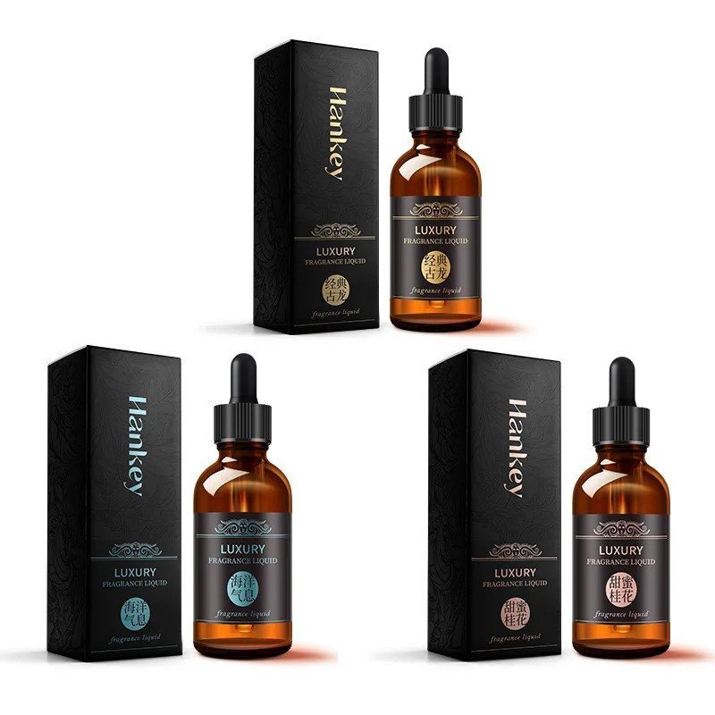 Hanji Guangdong Car Aromatherapy Liquid 50ml Dropper Bottle Household Bedroom Toilet Air Fresh Perfu