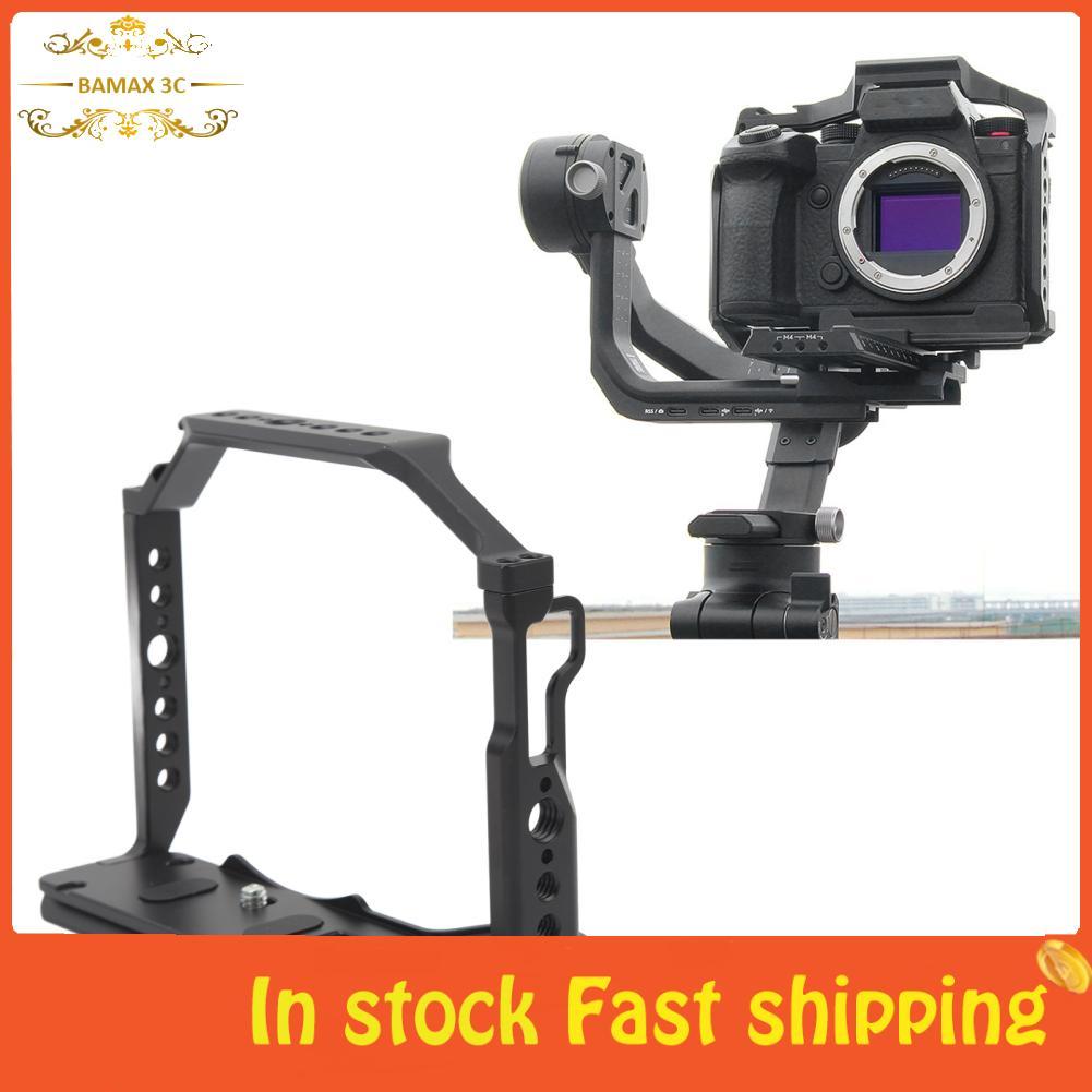 bamaxis Full กล้อง Rig วิดีโออลูมิเนียมสำหรับ S5 II IIX กล้องอุปกรณ์เสริมการถ่ายภาพ