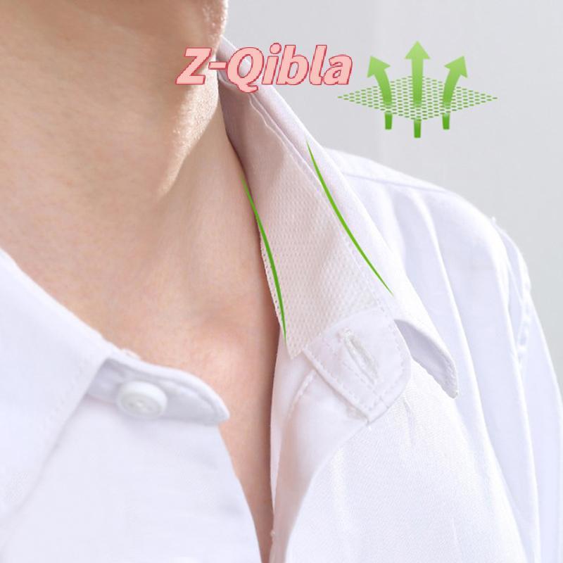 [Z-Qibla-t] 1 ม้วนกาวตนเองปกเทปจัดแต่งทรงผมไม่ Warp เสื้อ Ne แผ่นป้องกันเสื้อคอปกสนับสนุนเหงื่อ-ถอดแ