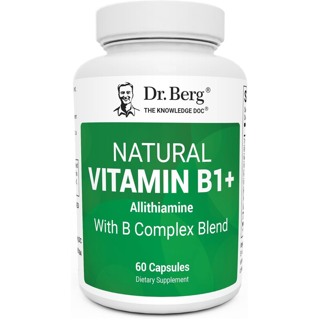 ดร. BERGS NATURAL VITAMIN B1+ B1 พร้อม B COMPLEX Dr Berg