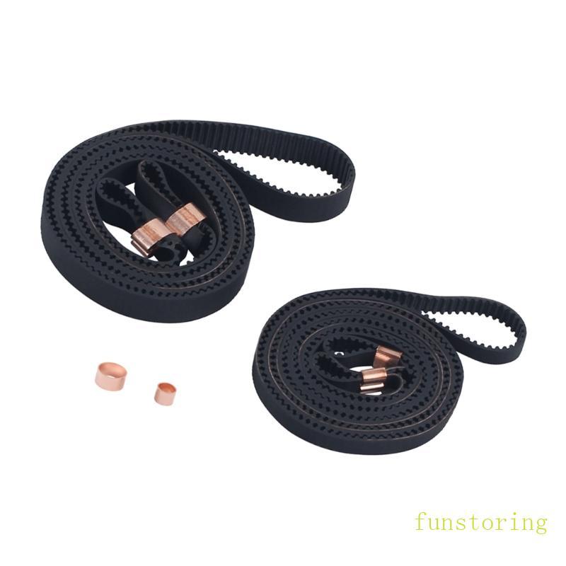 FUN Industrial Timing Belt Kit Better Wear Resistance Low Noise Belt For 3D Printer X Y Shaft 6mm 10