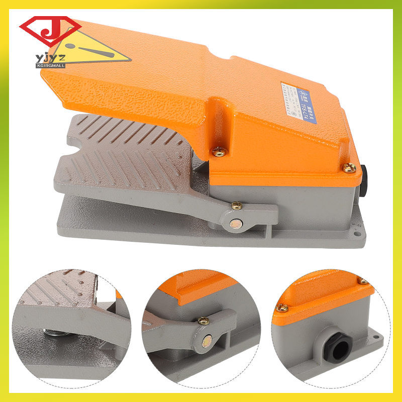 Latching Footswitch สําหรับตัวควบคุมเครื่อง Pedal Switcher ประเภทกดดําเนินการเปลี่ยน yuanjingyouzhan