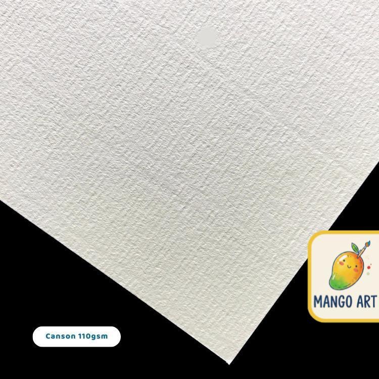 Canson A2 กระดาษบาง 100gsm 110gsm - เครื่องมือจิตรกรรมศิลปะมะม่วง