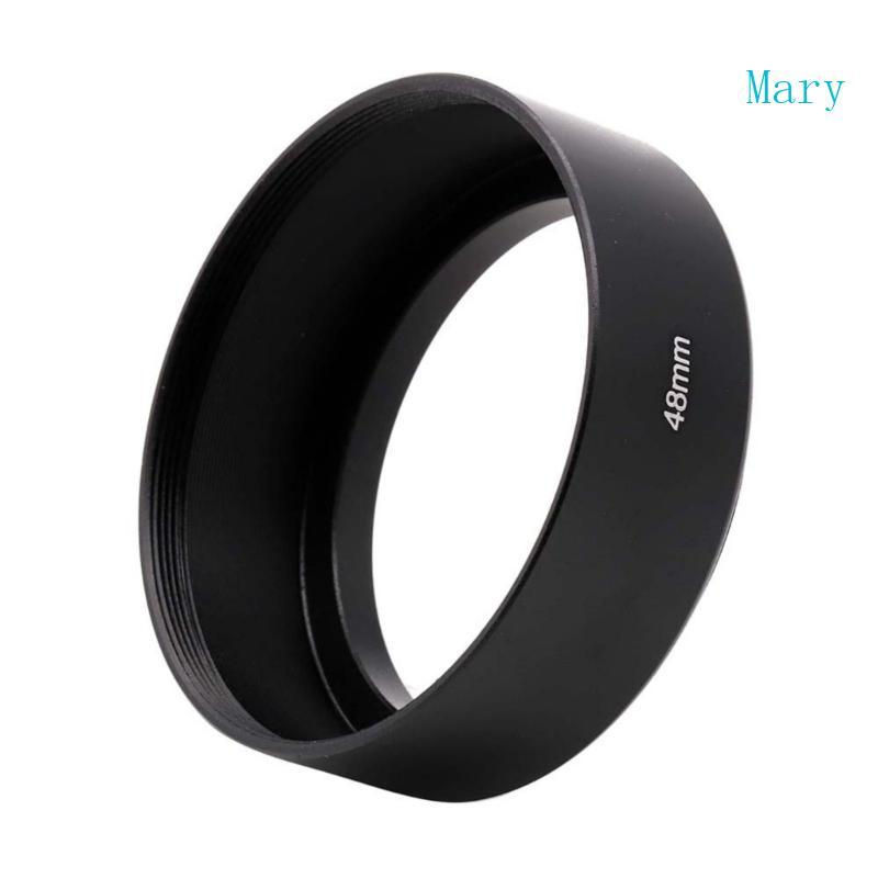 Mary Essential 48 มม. เลนส์โลหะสําหรับกล้อง QL17GIII ฮูดโลหะบังแดด