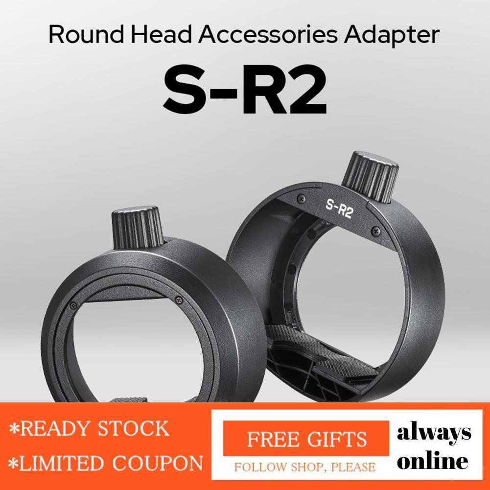 Alwaysonline อัพเกรดกล้องแฟลชรอบอุปกรณ์เสริมอะแดปเตอร์ Mount สำหรับ Godox AD200 AD200Pro II V860III 