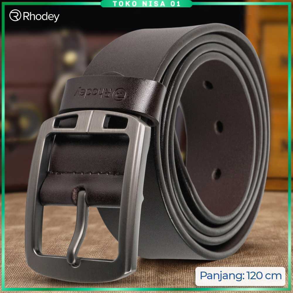 เข็มขัดผู้ชายหนังแท้ Rhodey - XF001