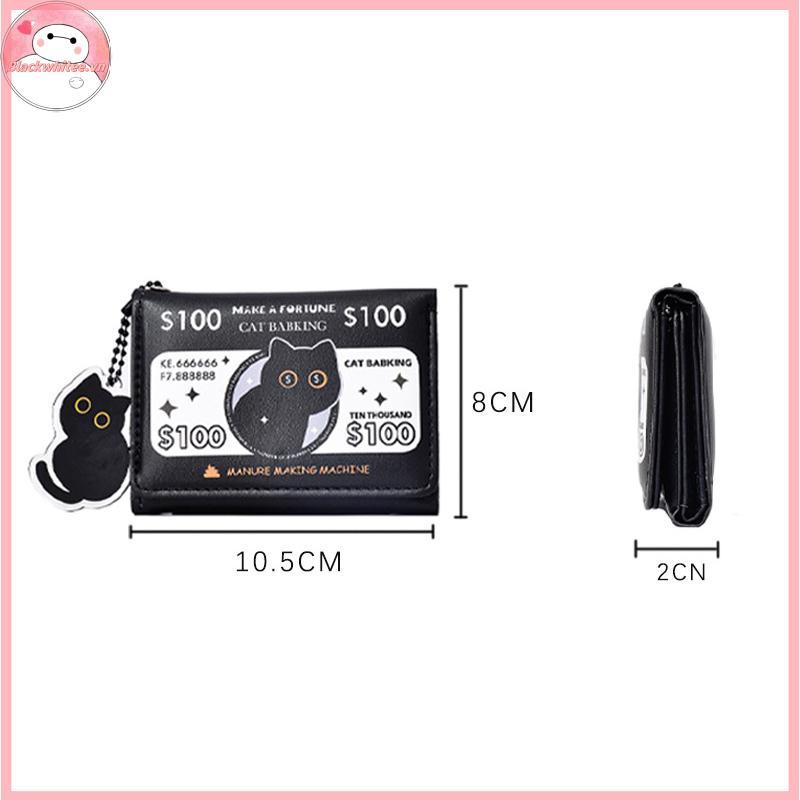 BWHTE กระเป๋าสตางค์หนังใหม่แบบสบาย ๆ กระเป๋าสตางค์เวอร์ชั่นเกาหลี - รูปที่ 3