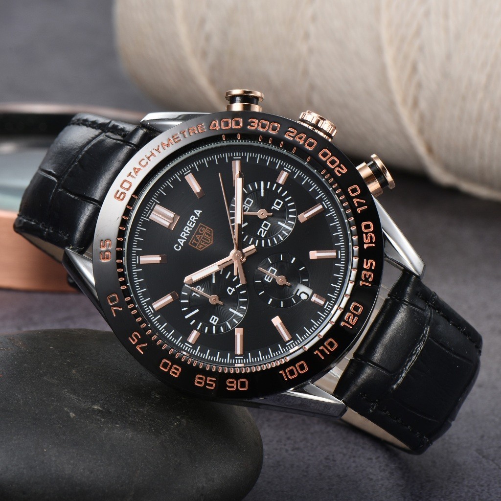 TAG Howard Black Case Quartz Movement Sports Fashion Watch Watch Watch