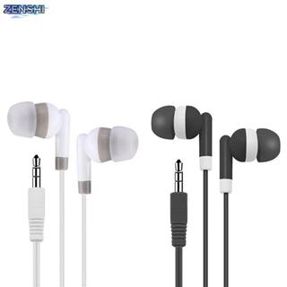 Zenshiaa 3.5 มม.หูฟังแบบมีสายกีฬาหูฟังเบสหูฟังสเตอริโอหูฟังช…