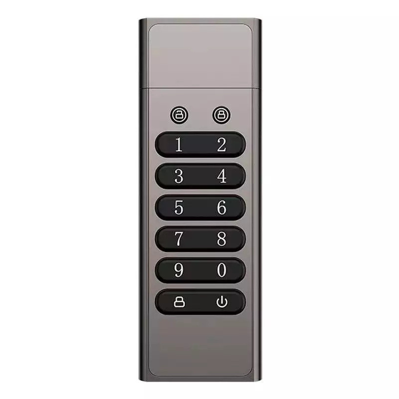 [สต๊อกพร้อม] ดิสก์ U เข้ารหัส USBAES อินพุตต่อเนื่องไฟล์รหัสผิดการรักษาความปลอดภัยการทําลายตัวเองข้อ