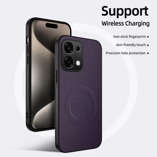 OPPO A6 Pro 5G คาร์บอนไฟเบอร์เคสโทรศัพท์สําหรับ OPPO A6 Pro 5G A6Pro 2025 เคสโทรศัพท์ Soft TPU ซิลิโคนปกหลังกันกระแทกกันชน Anti ลายนิ้วมือ Simple Anti Drop