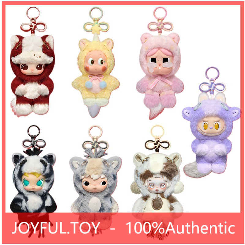 P POPMART Horsepower Full Open Series จี้ตุ๊กตา Mystery Box ของขวัญปีใหม่