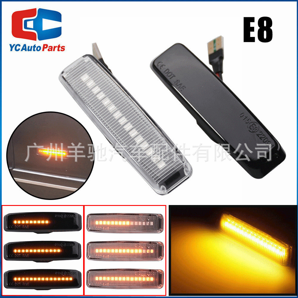 ไฟ LED Fender เหมาะสําหรับ BMW/5 Series E39 (09.1995-06.3) E39 M5 1998-2003