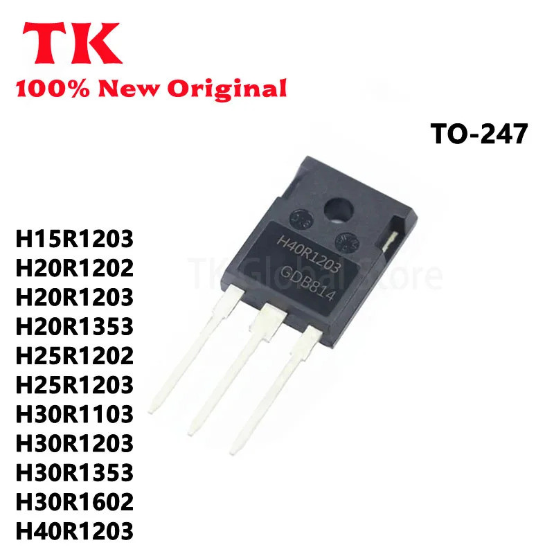 5 ชิ้น H15R1203 H20R1202 H20R1203 H20R1353 H25R1202 H25R1203 H30R1103 H30R1353 H30R1602 H40R1203 ทรา