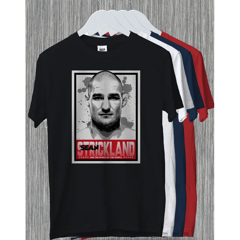 Sean Strickland For The People โดย The People Fighter เสื้อยืดของขวัญตลก
