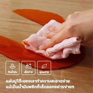 แผ่นรองโต๊ะ PVC ใสหนา กันน้ำ กันน้ำมัน ทนความร้อน เช็ดง่าย ไม่เป็นรอย สำหรับโต๊ะอาหาร โต๊ะทำงาน
