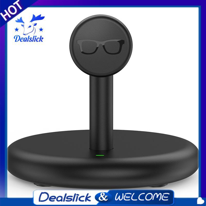 แท่นชาร์จแว่นตา Meta กับฐานยึดสำหรับแว่นตา AI