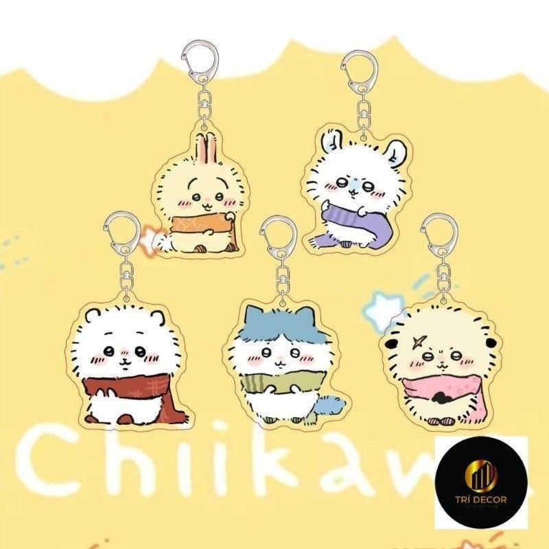 พวงกุญแจ, ขาตั้งอะคริลิค ตัวละครอนิเมะ hachiware usagi rakko momonga Cute Big Shop Anime