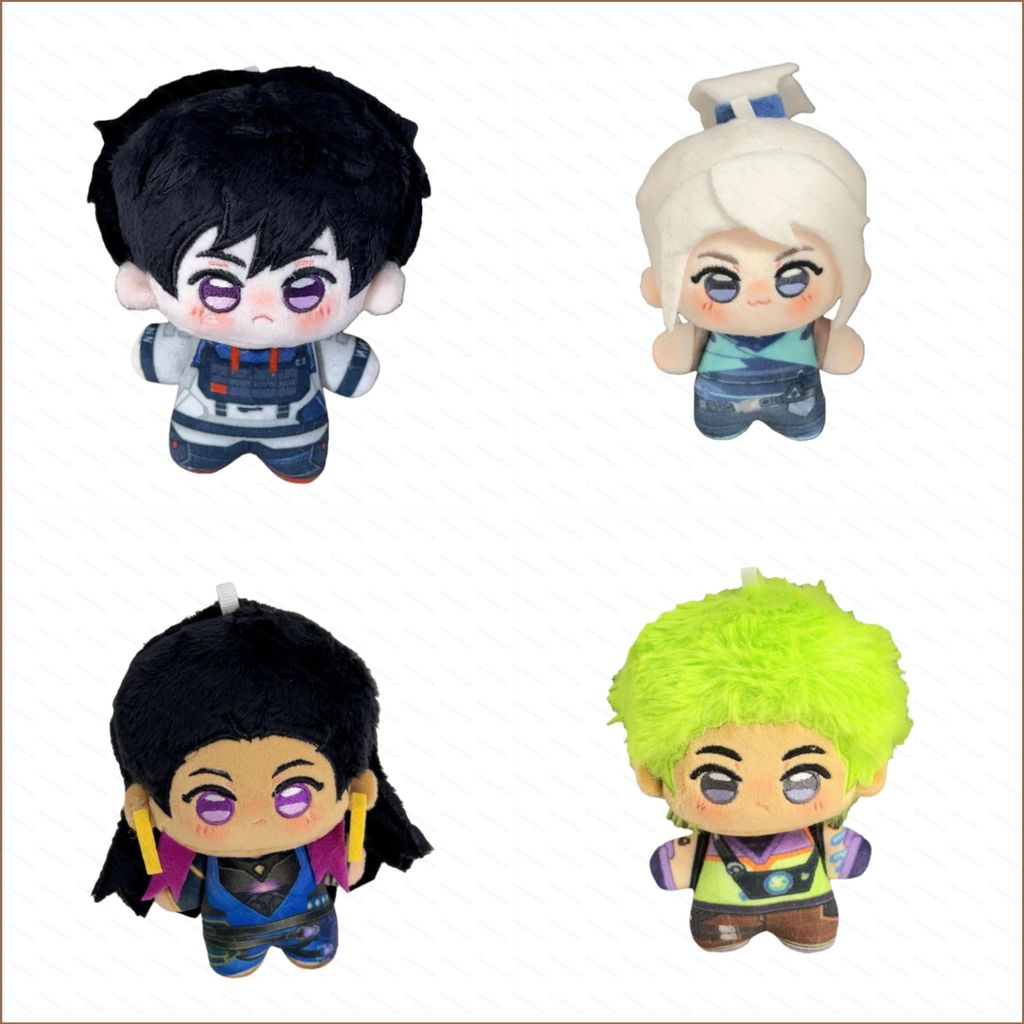SY2 VALORANT Iso Gekko Jett Reyna น่ารักการ์ตูนเกมตุ๊กตาตุ๊กตากระเป๋า Charm dollie ของเล่นเด็กสาว YS
