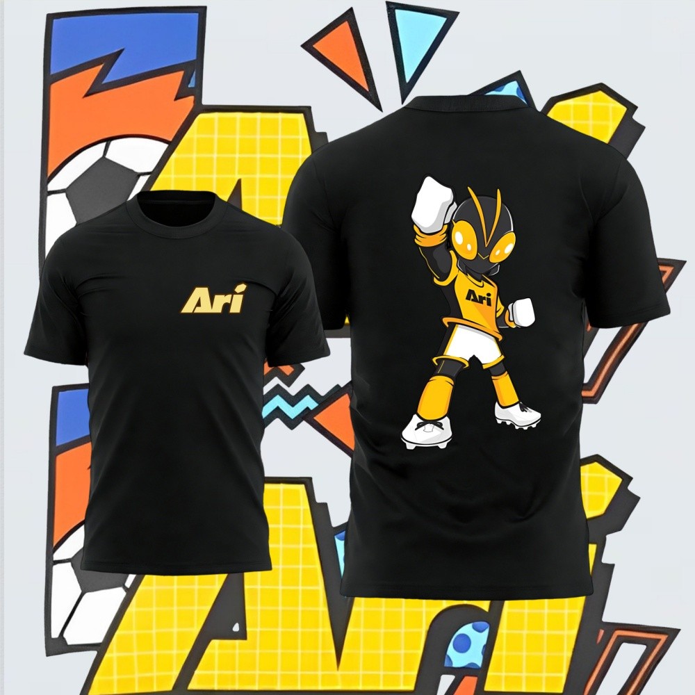 Benzilla x Ari เสื้อยืด Football Art Design Running Style Ari 100CM-5XL 04