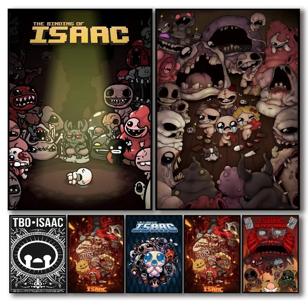 The Binding of Isaac โปสเตอร์พิมพ์ตกแต่งบ้านสําหรับห้องนั่งเล่นห้องนอน Entrance Bar Cafe