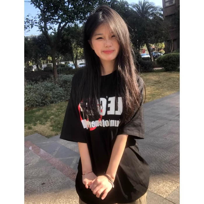 COD ข้อเสนอพิเศษของแท้ (200g Pure Cotton Combed Tight) เสื้อยืดแขนสั้นผ้าฝ้ายแท้ขายดี 2026 HOBP