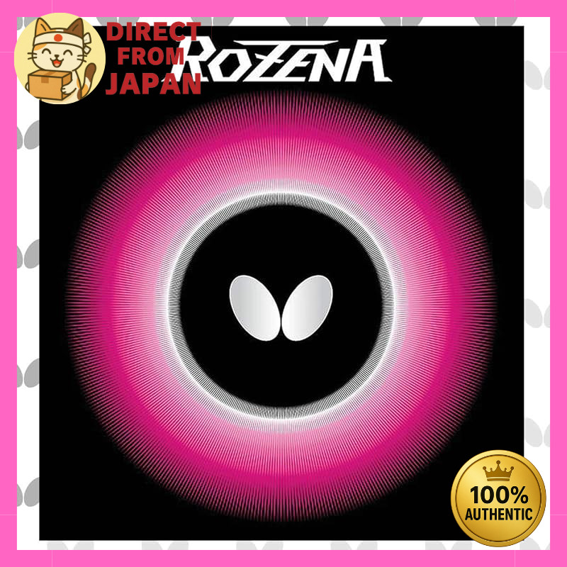 Butterfly Table Tennis Rubber Rozena 06020 Red Thick