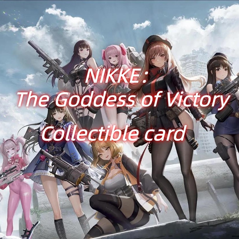 NIKKE The Goddess of Victory SEC WS Gold Sign Collection Card DIY SSP