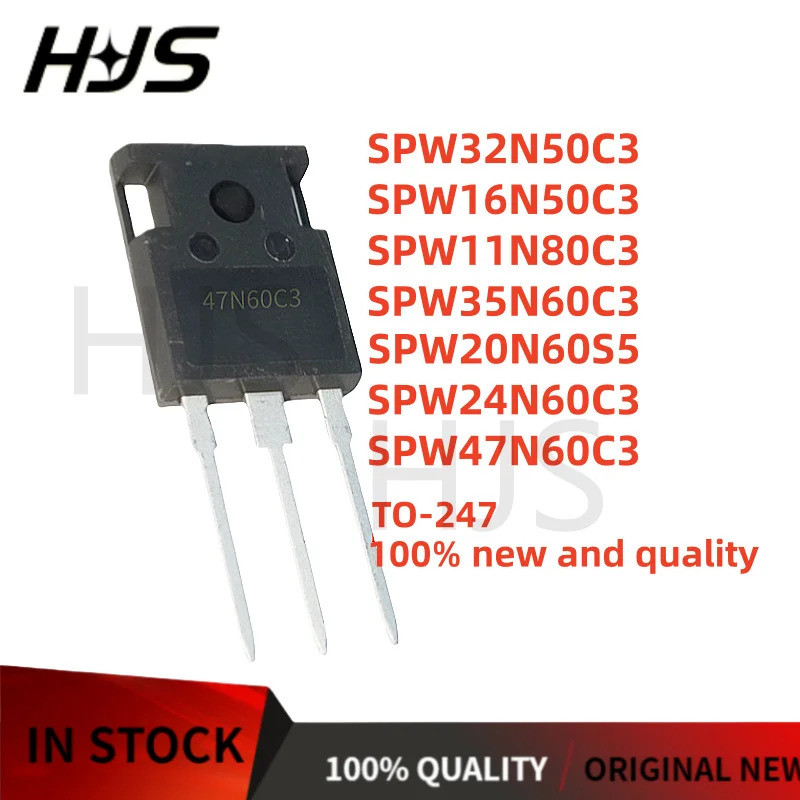 5PCS SPW47N60C3 47N60 47N60C3 35N60C3 SPW32N50C3 SPW24N60C3 24N60C3 SPW35N60C3 SPW32C3 SPW20C3 SPW5S
