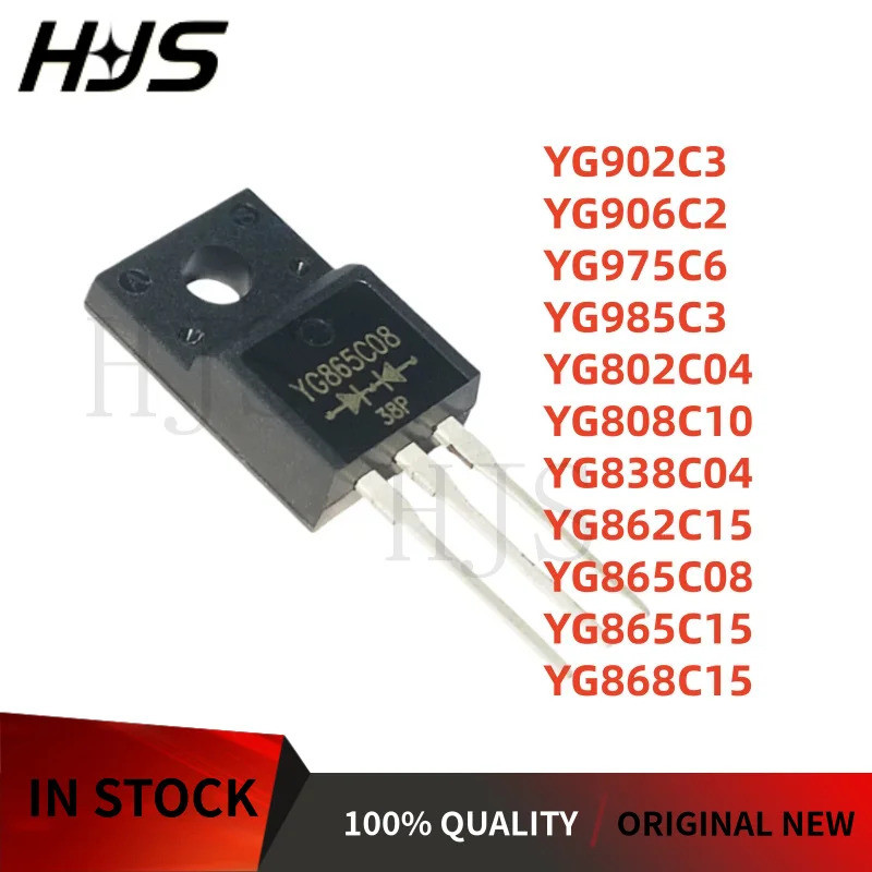 5PCS YG865C08 YG865C15 YG975C6 YG868C15 YG802C04 YG902C3 YG808C10 YG838C04 YG985C3 YG862C15 YG906C2 