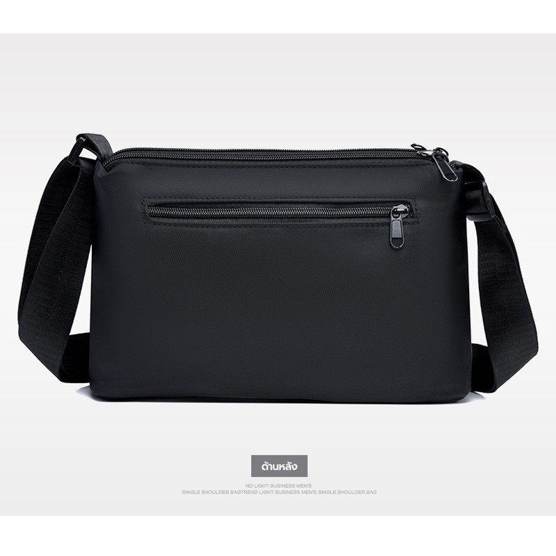 [สินค้าใหม่] กระเป๋าสะพายไหล่ขายดีในญี่ปุ่นและเกาหลี ใช้ได้ทั้งชายและหญิง ความจุขนาดใหญ่ มีช่องแบ่งหลายช่อง - รูปที่ 5