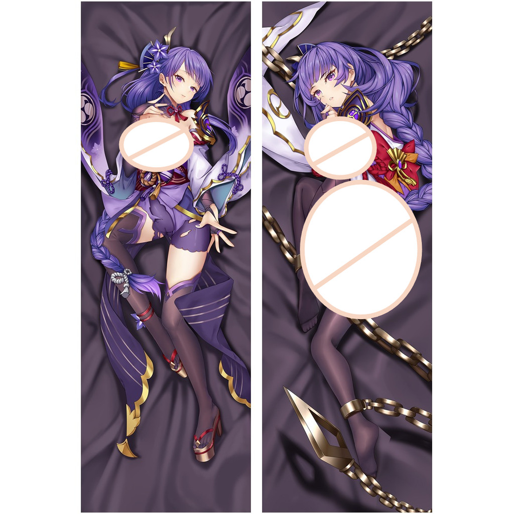 Genshin Impact Baal Dakimakura คอสเพลย์หมอน 2WAY อะนิเมะปลอกหมอน
