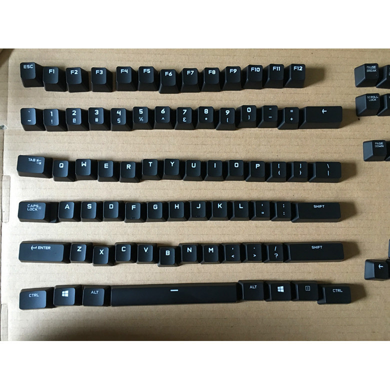 เหมาะสําหรับคีย์บอร์ด Keycap Logitech G610 ปุ่มกดโปร่งแสง Logitech 610 Keycap ขายเดียว