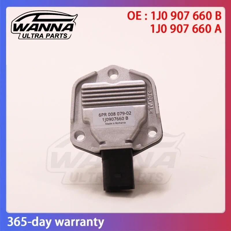 เอ่อ 1เจ0907660B เซ็นเซอร์ระดับน้ํามันเครื่องสําหรับ VW Passat B5 Jetta Golf MK4 Beetle Audi A4 A6 A