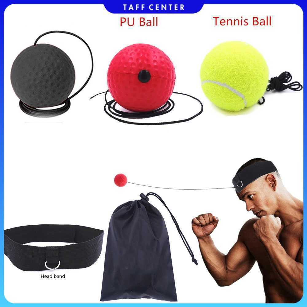 Jusenda Punching Reflex Ball Boxing Speed Training Punching Bag 3 ชิ้น - DS212