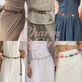 สายคาดเอว   สไตล์ไทย  ดีไซน์โบฮีเมียนย้อนยุค  งานเชือกถัก   …