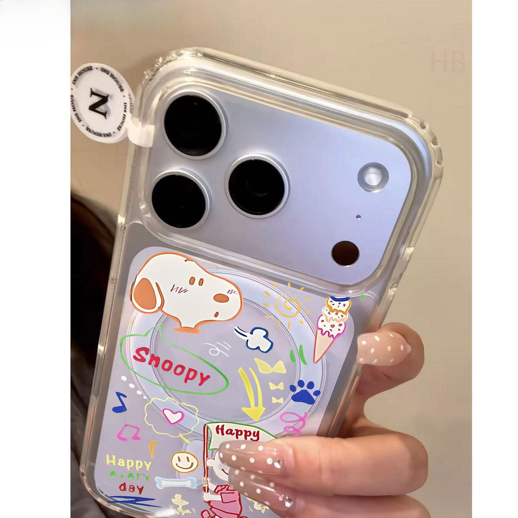 Just-เคส Apple ที่รองรับ เคส iPhone เปลือกดูดแม่เหล็ เคสไอโฟน 17/16PROMAX 17AIR 14PLUS 15PRO 11/12/13  X/XS XR-HLYCK509 - รูปที่ 5