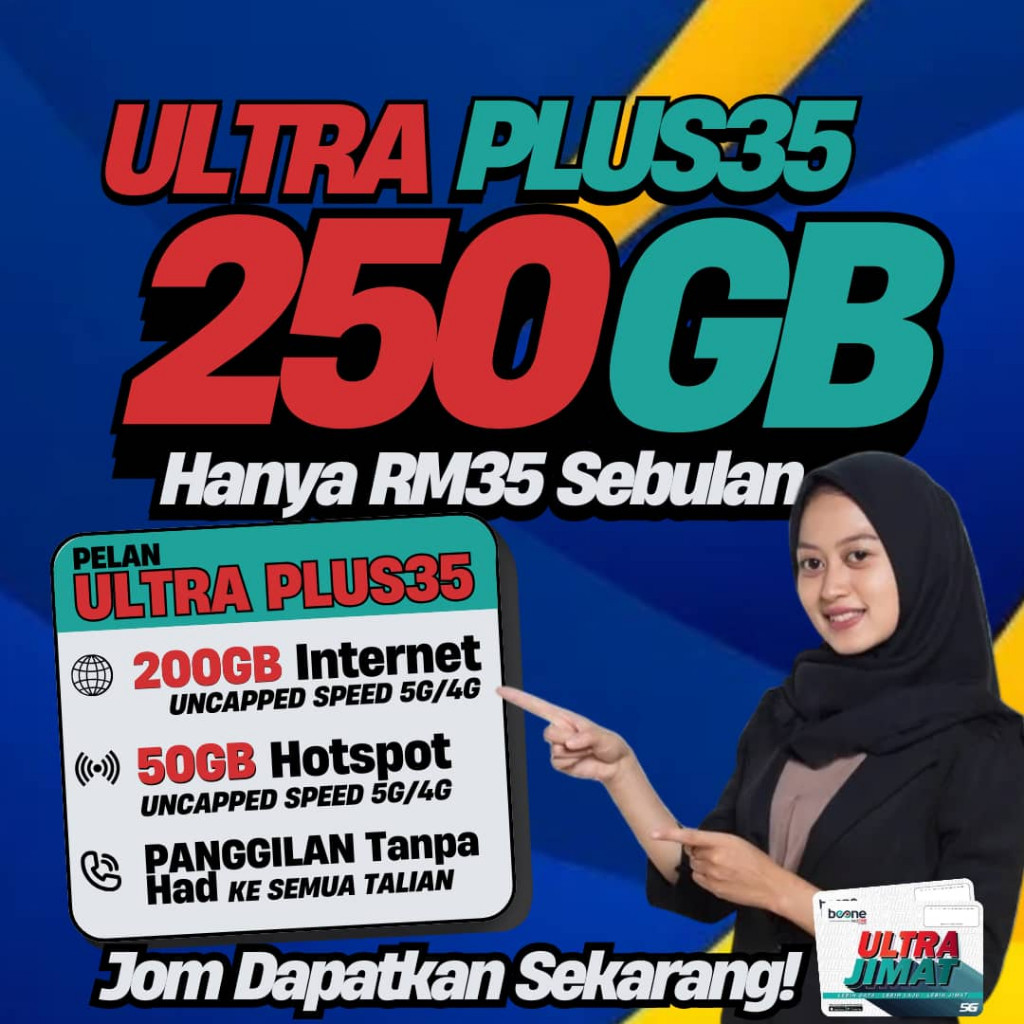 Simkad BeOne Prepaid : Data Internet High Speed 5G Coverage Celcom Simcard (1 หน่วย/ลูกค้า)