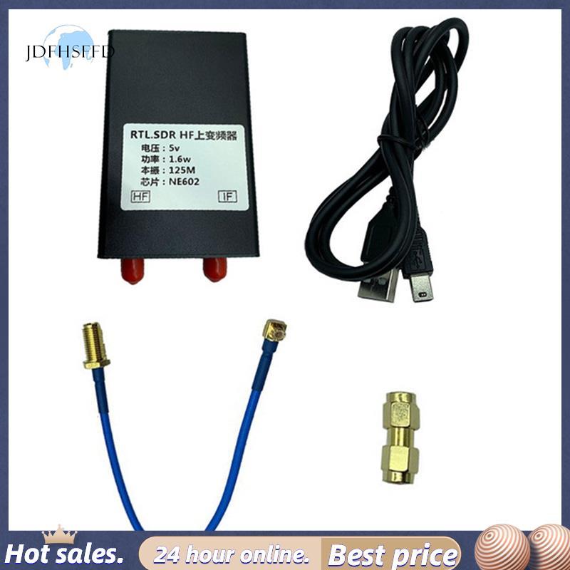jdfhsffdRTL-SDR HF NE602 125MHZ 1.6W Up Converter Metal Up Converter 150K-30MHZ สําหรับ RTL2383U RTL