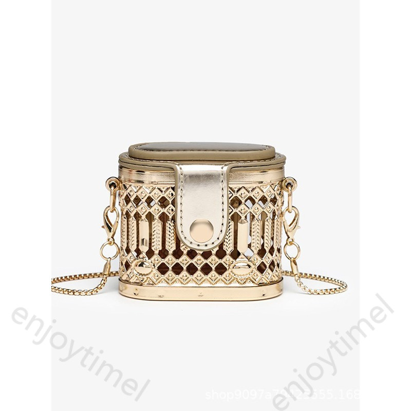 Luxury Designer Mini กระเป๋าคลัทช์โลหะรูปร่างตลกขนาดเล็ก สําหรับงานแต่งงาน
