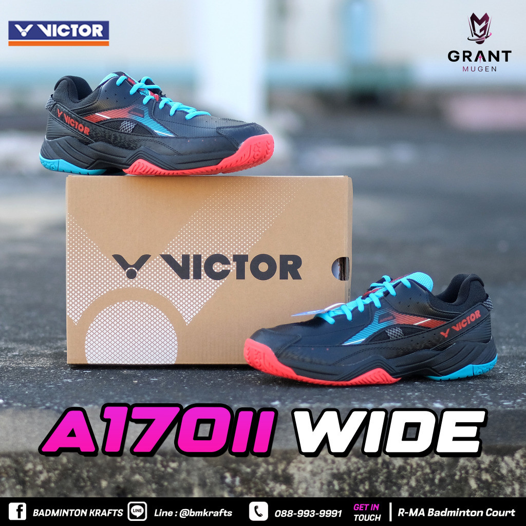 รองเท้าแบดมินตัน Victor A170II (WIDE) CD