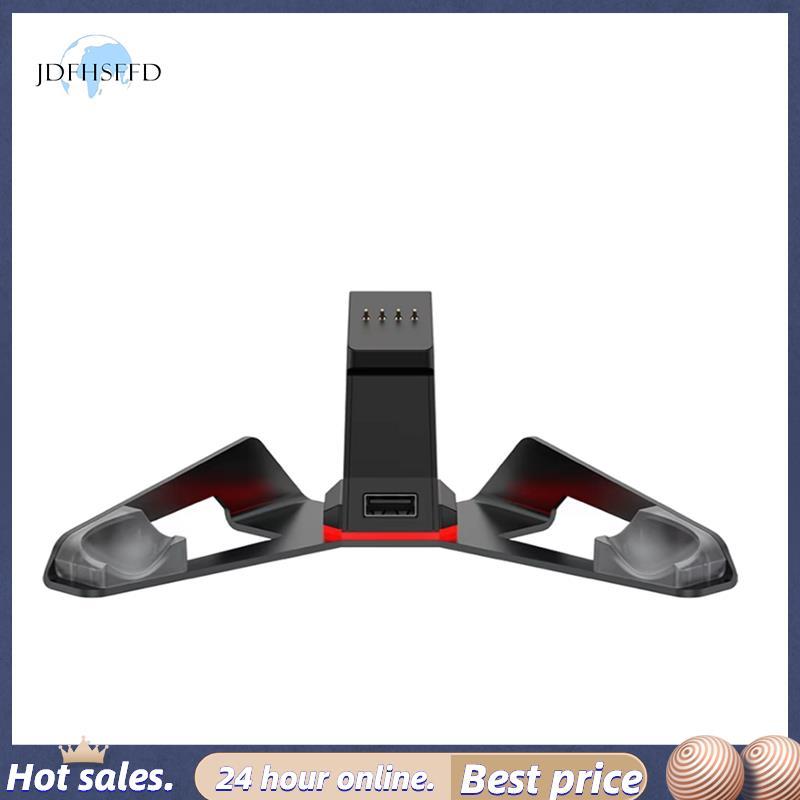 jdfhsffdFor Cyclone 2 แท่นชาร์จพร้อมไฟ RGB Controller Gamepad Charger ฐานอุปกรณ์เสริมสําหรับ Cyclone