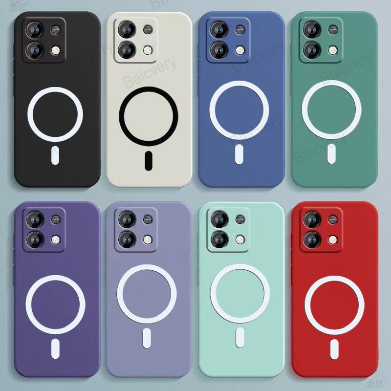 ใช้งานร่วมกับ Redmi Note 13 4G 5G Note13 Pro สําหรับ Note 14S สีสัน Matte Cover สติกเกอร์แม่เหล็ก